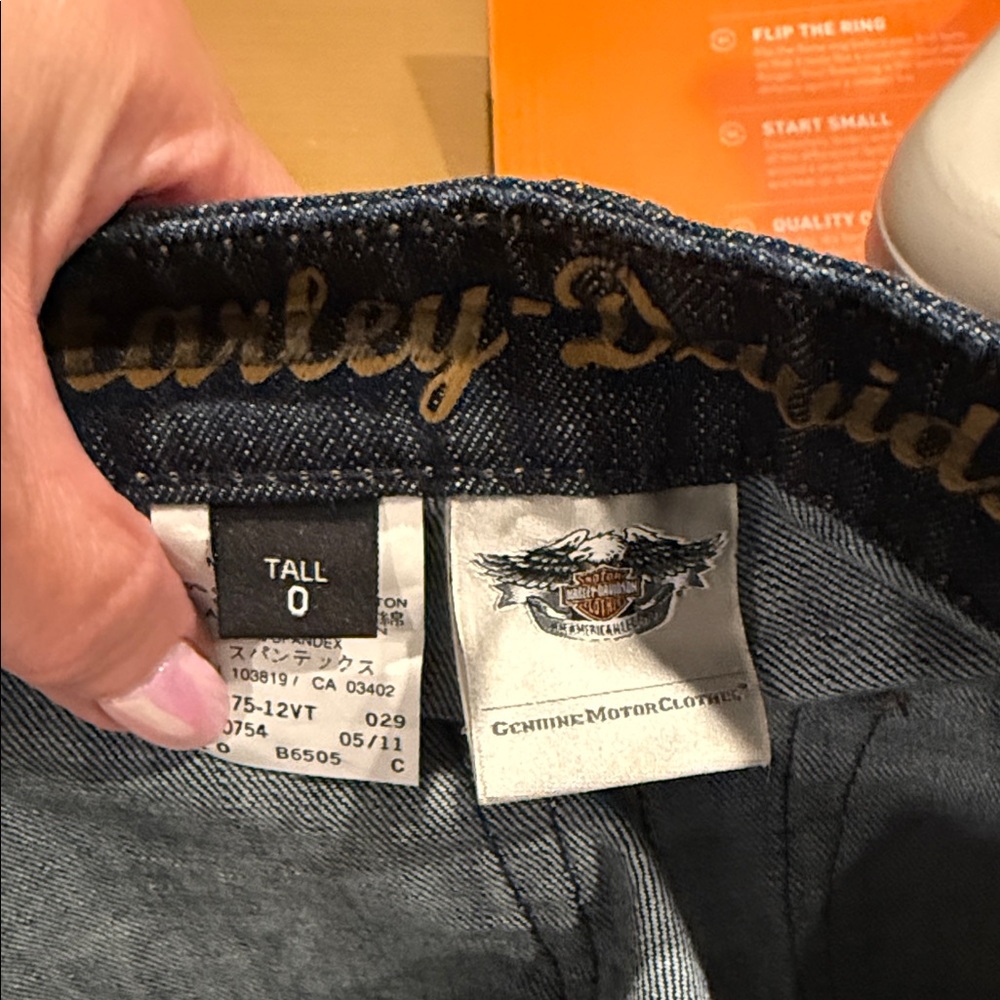 Harley-Davidson Indigo Denim Jeans